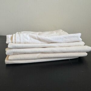 New Flour Sack Kitchen Dish Towels Set of 5